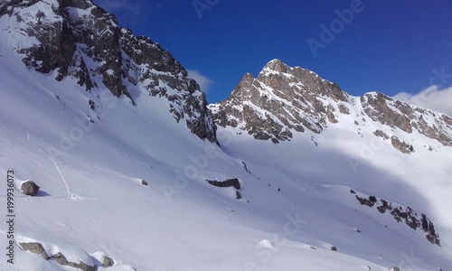 SNOW IN THE MOUNTAINS