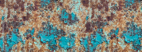 banner rusty old metal cracked texture