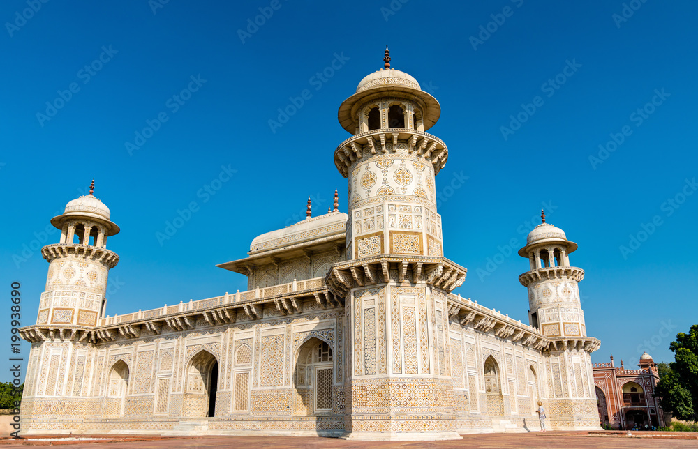 Tomb of Itimad-ud-Daulah in Agra, India