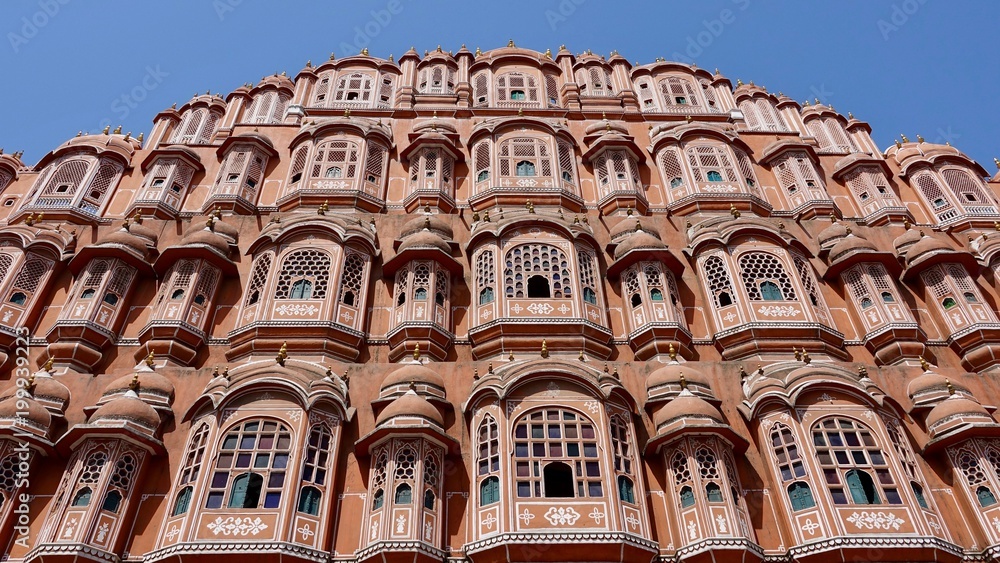 Palast der Winde, Hawa Mahal in Jaipur, Rajasthan