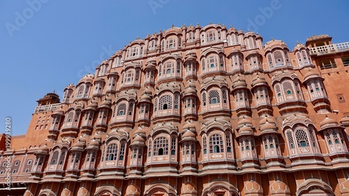 Palast der Winde  Hawa Mahal in Jaipur  Rajasthan