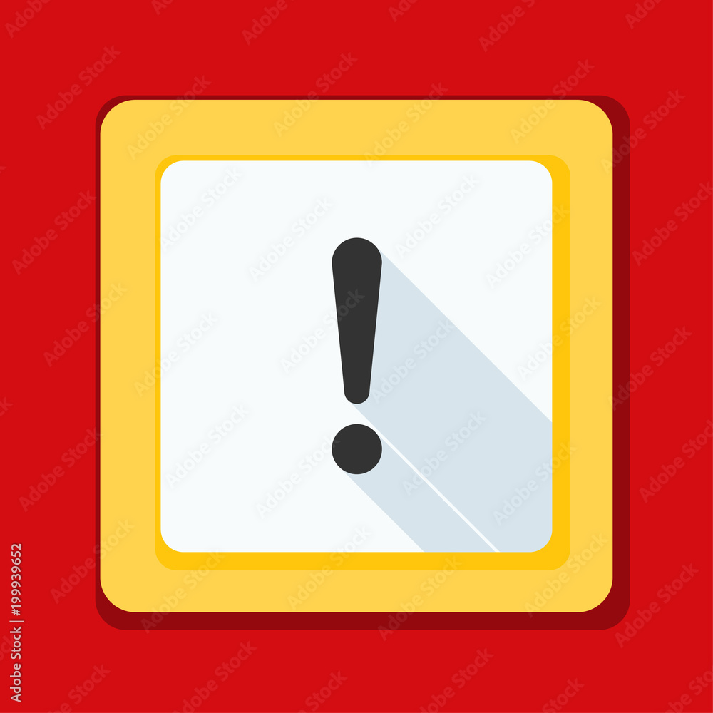Exclamation Danger sign illustration Exclamation Danger sign illustration