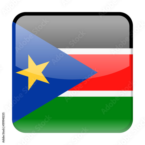 Free Download South Sudan Flag Vector Square Icon - GFXLoad