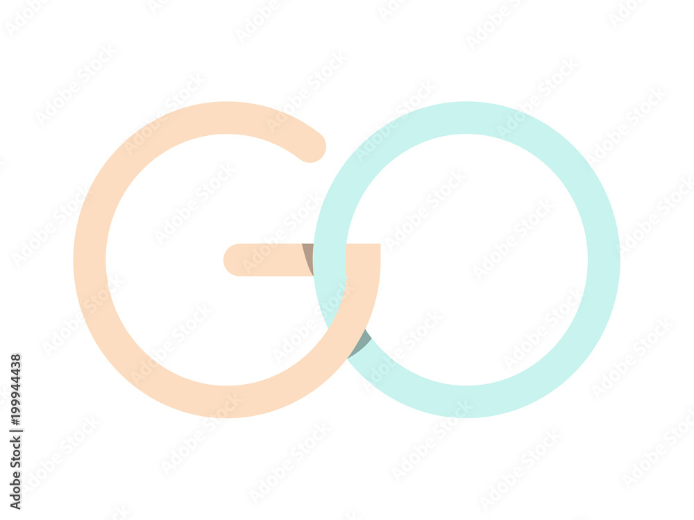 GO and OG Initial Logo for your startup venture GO and OG Initial Logo for your startup venture