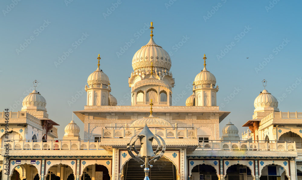 Gurudwara Guru Ka Taal, a historical Sikh pilgrimage place near Sikandra in Agra, India