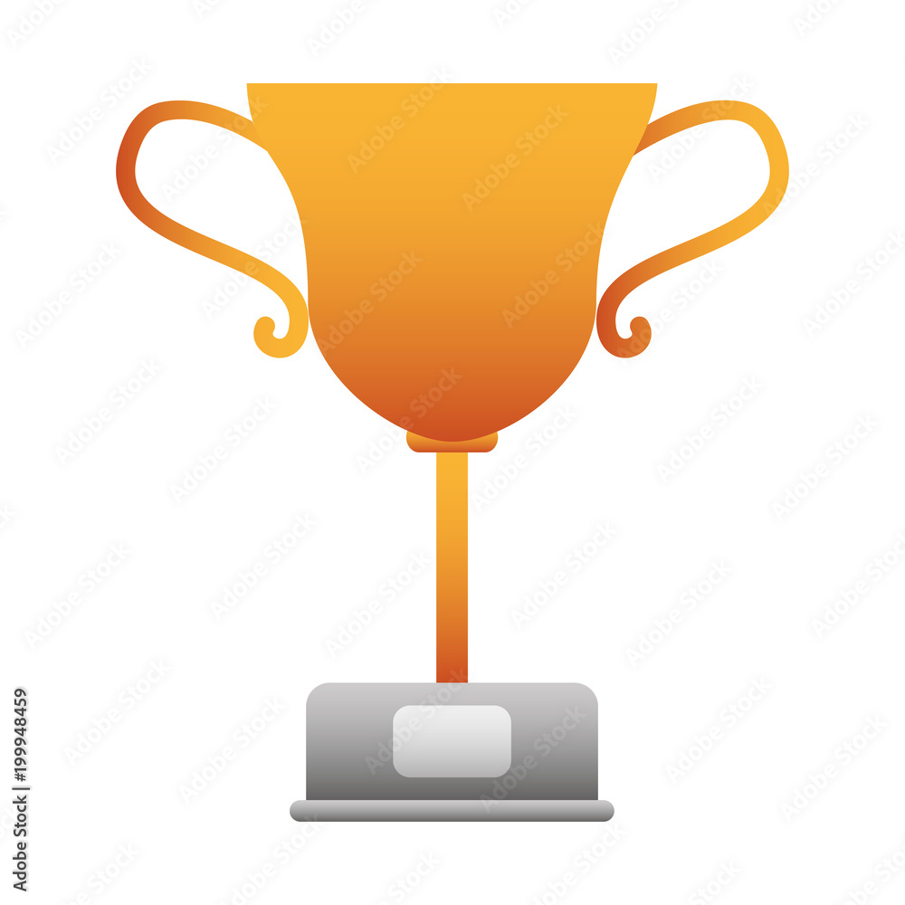 trophy cup award icon vector illustration design trophy cup award icon vector illustration design
