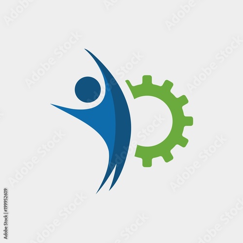 Team Work And Unity Logo Design Stock Vector Adobe Stock Team Work And Unity Logo Design Stock Vector Adobe Stock