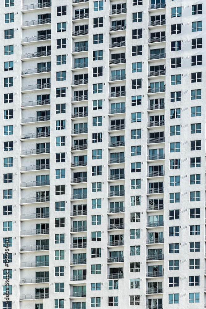 facade of skyscraper