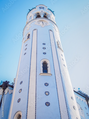 Church of St. Elizabeth commonly known as Blue Church in Bratislava, Slovakia