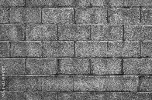 Wallpaper Mural Stylish stone wall background in black and white Torontodigital.ca