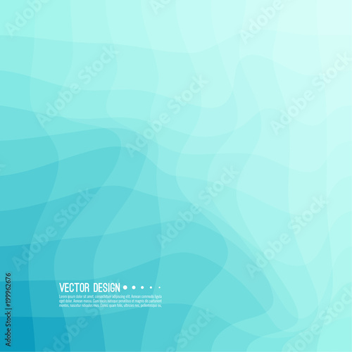 Distorted wave colorful texture. Abstract dynamical rippled surface. Vector stripe deformation background. Transition and gradation of color.