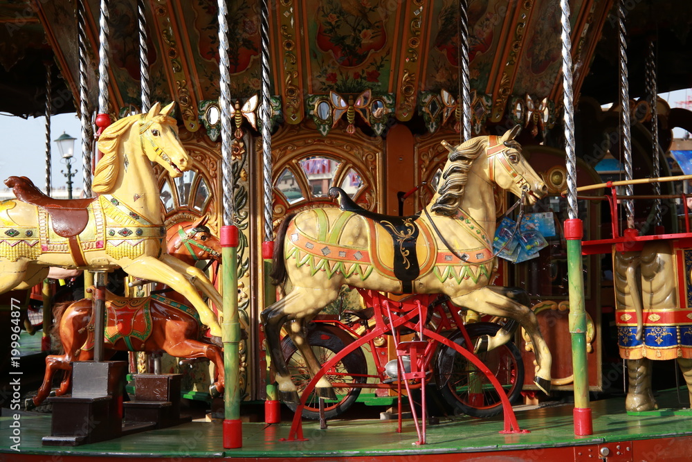 Merry-Go-Round Carousel Course Horse 6
