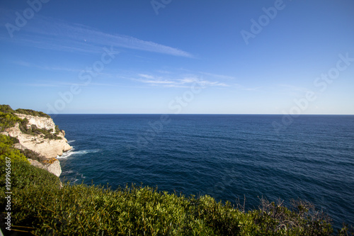 Seascape near Cala Mitjana, Menorca, Spain