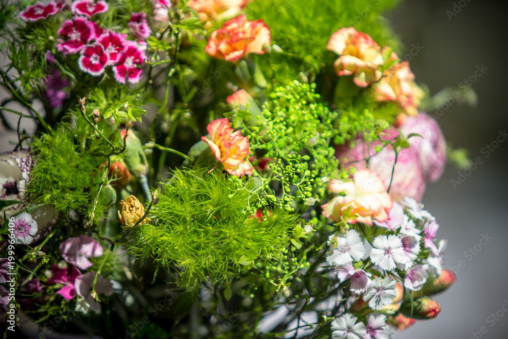 Obraz premium Colorful flower bouquet