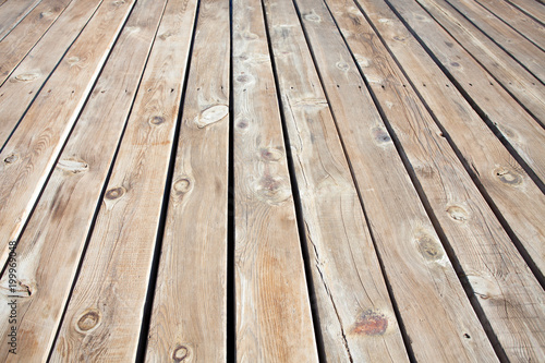 old wooden planks with texture angle view