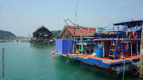 wooden houses on koh chang