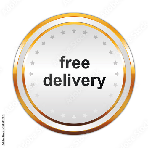 Luxus Button weiß - free delivery