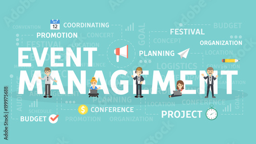 Event management concept.