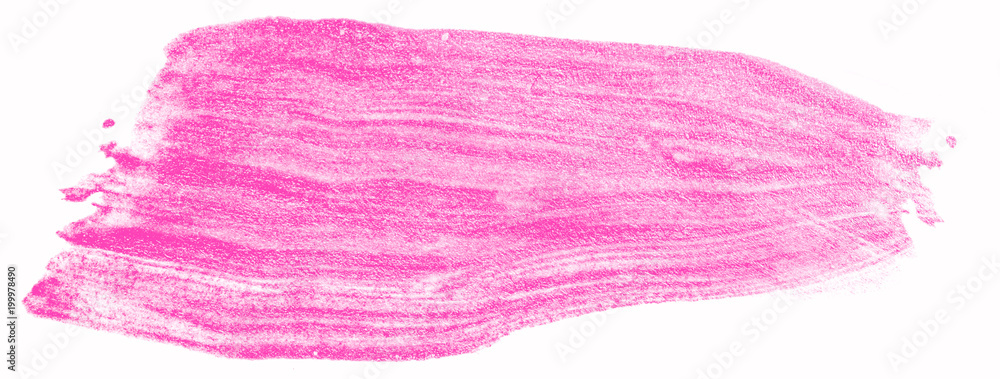 Pink shape watercolor ink hand drawn paper grain texture isolated stain on white background for decoration, text design, template. Abstract water color brush splash element Pink shape watercolor ink hand drawn paper grain texture isolated stain on white background for decoration, text design, template. Abstract water color brush splash element
