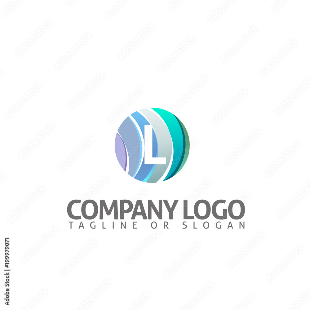L LETTER LOGO TEMPLATE L LETTER LOGO TEMPLATE