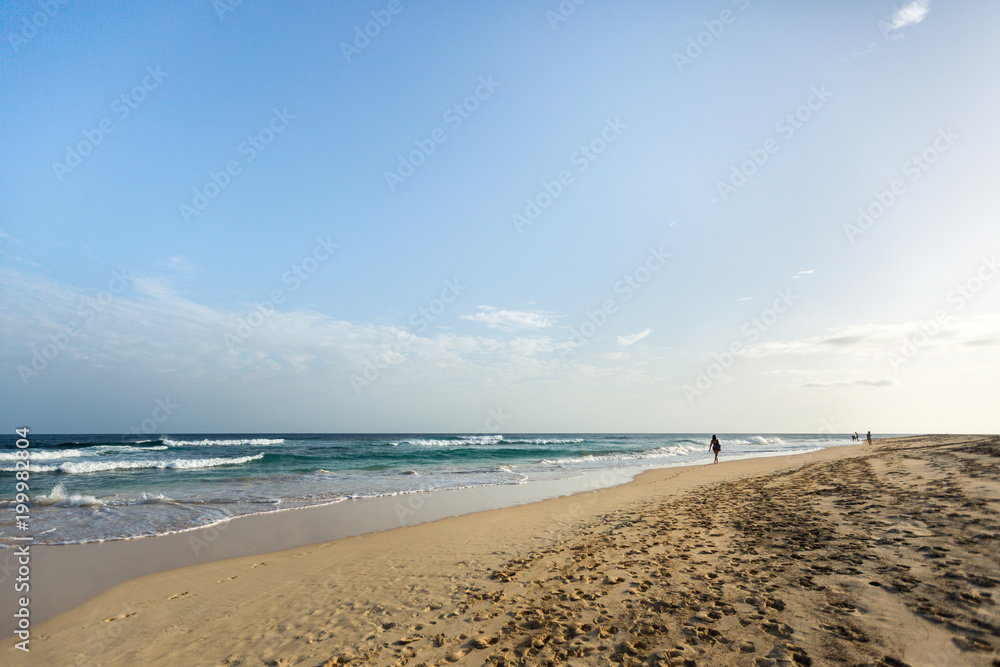 Obraz premium Exotic beach and ocean