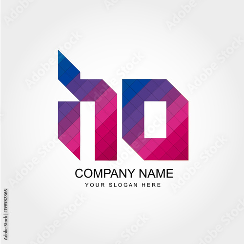 HO Letter Logo Design