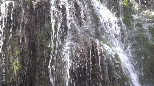 Wallpaper Mural Waterfall in a river of the zaragoza natural park Torontodigital.ca