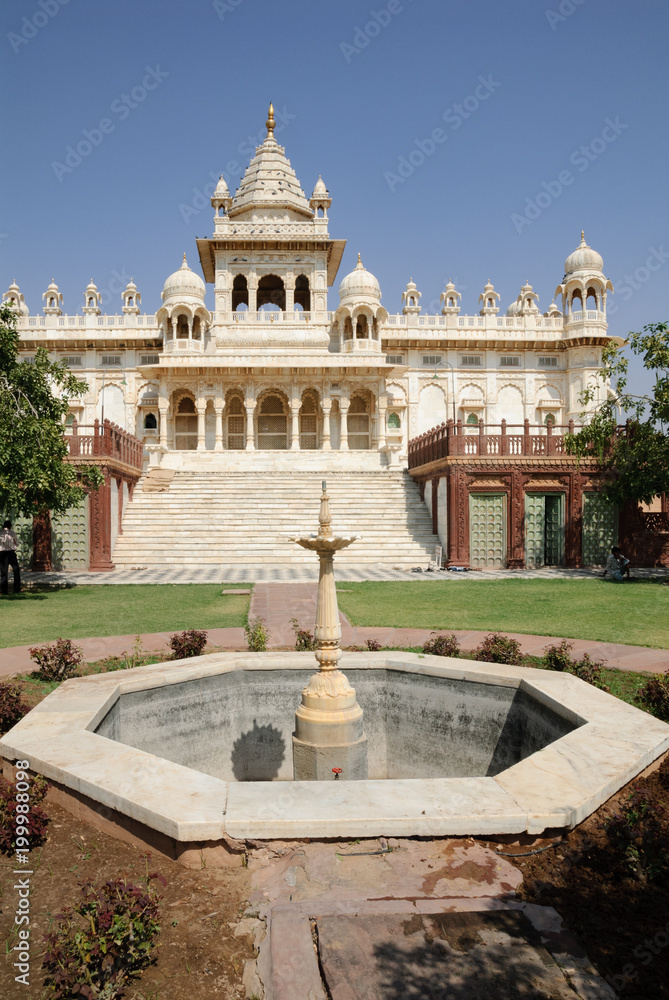 Jaswant Thada mausoleum near Jodhpur, Rajasthan, India