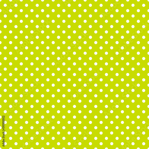 Lime Green #Seamless vector polka dot pattern 