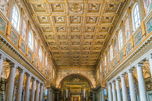Basilica of Santa Maria Maggiore in Rome, Italy.