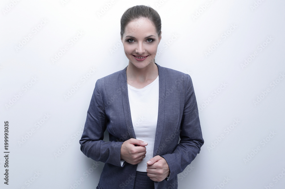 closeup face of a successful woman Manager closeup face of a successful woman Manager