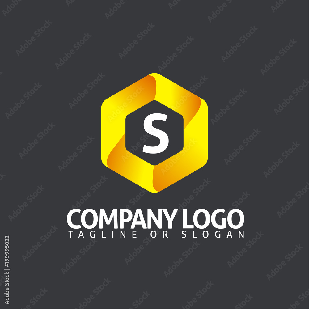 S LOGO MODERN TEMPLATE S LOGO MODERN TEMPLATE
