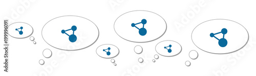 Gedankenblasen - Vernetzt