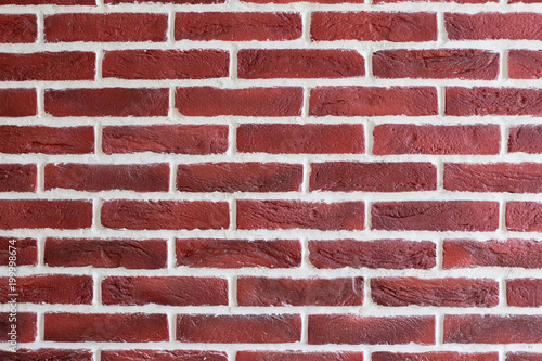 Brick wall in a new apartment