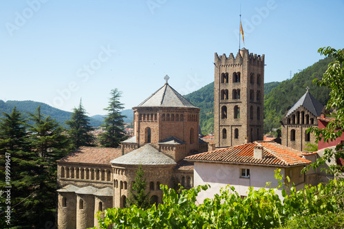 Benedictine Monastery of Santa Maria de Ripoll, Catalonia photo