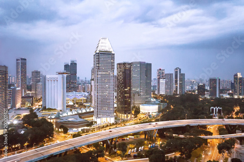 Cityscape of Singapore 