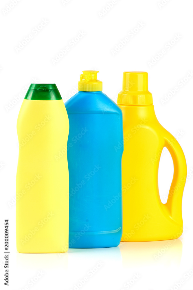 bottle of dishwashing detergent isolated on white background bottle of dishwashing detergent isolated on white background