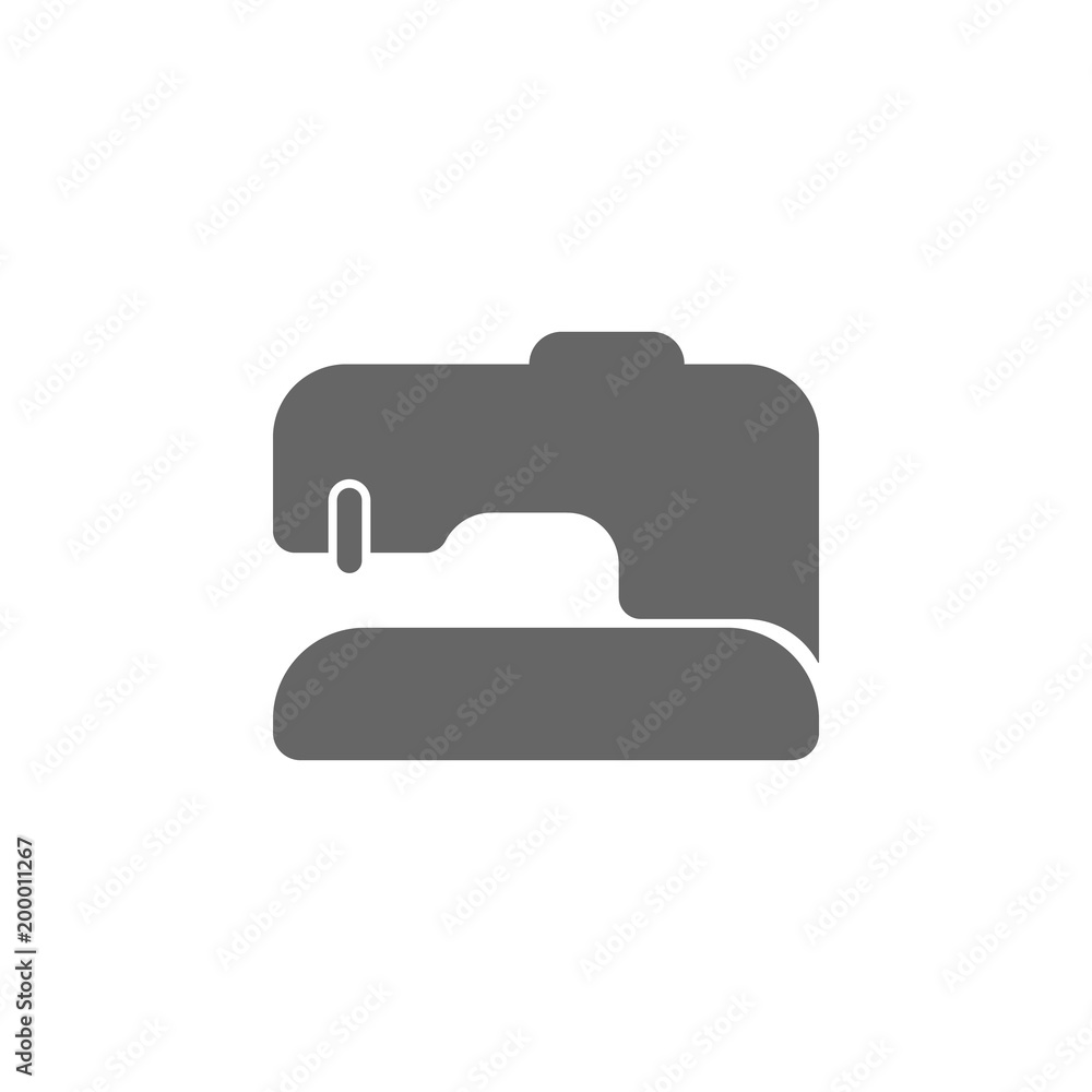 Sewing Machine icon. Simple element illustration. Sewing Machine symbol design template. Can be used for web and mobile Sewing Machine icon. Simple element illustration. Sewing Machine symbol design template. Can be used for web and mobile