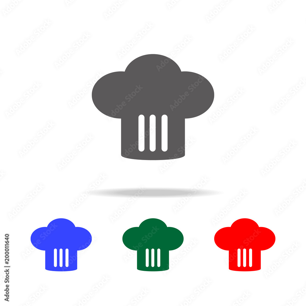 Chef hat icon. Elements of cooking multi colored icons. Premium quality graphic design icon. Simple icon for websites, web design, mobile app, info graphics Chef hat icon. Elements of cooking multi colored icons. Premium quality graphic design icon. Simple icon for websites, web design, mobile app, info graphics
