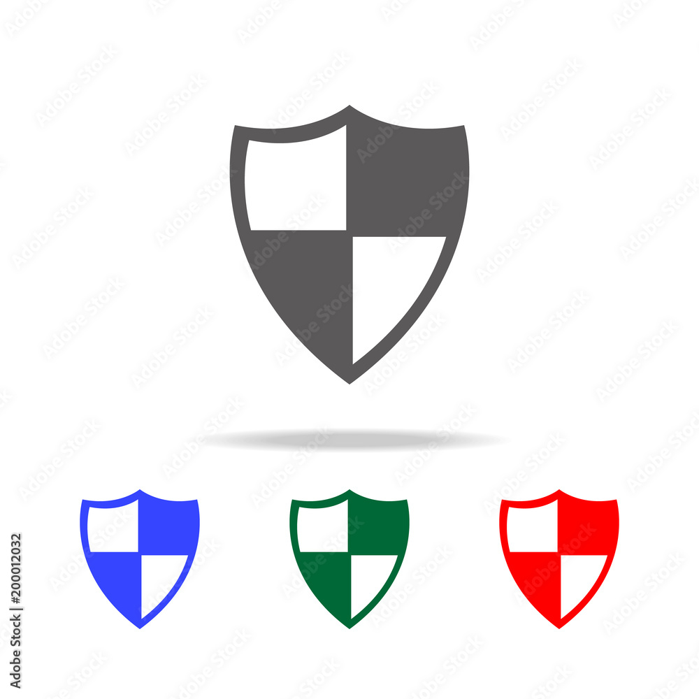 shield protection icon. Elements of cyber security multi colored icons. Premium quality graphic design icon. Simple icon for websites, web design, mobile app, info graphics
