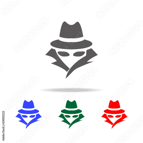 Spy, agent icon. Elements of cyber security multi colored icons. Premium quality graphic design icon. Simple icon for websites, web design, mobile app, info graphics