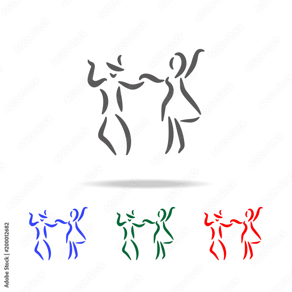 dancing couple icon. Elements of dance multi colored icons. Premium quality graphic design icon. Simple icon for websites, web design, mobile app, info graphics dancing couple icon. Elements of dance multi colored icons. Premium quality graphic design icon. Simple icon for websites, web design, mobile app, info graphics