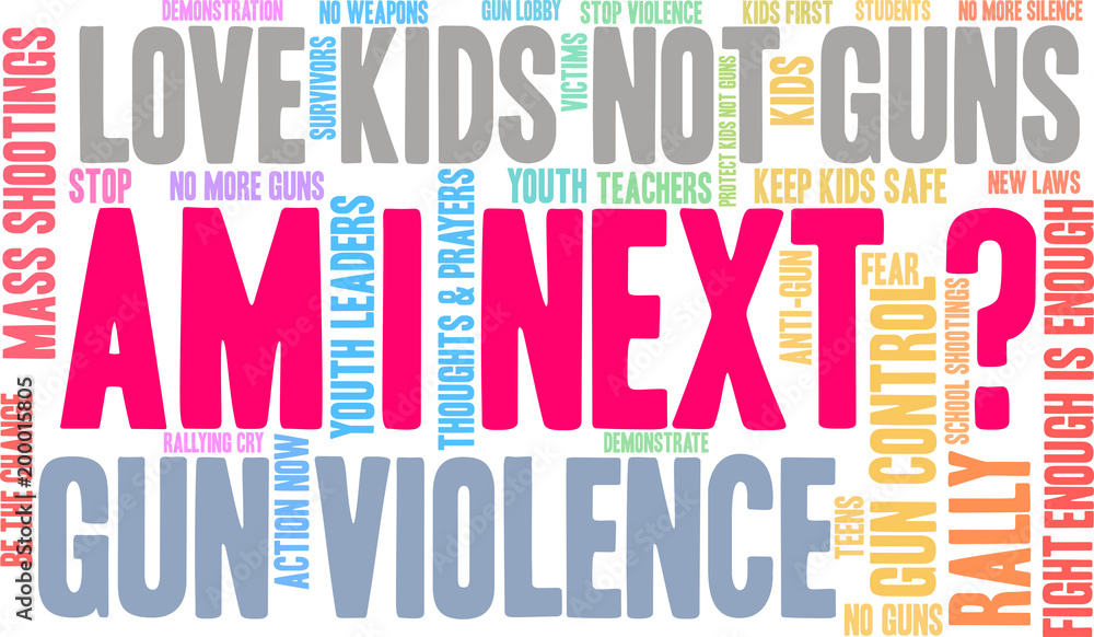 Am I Next Word Cloud on a white background. Am I Next Word Cloud on a white background.