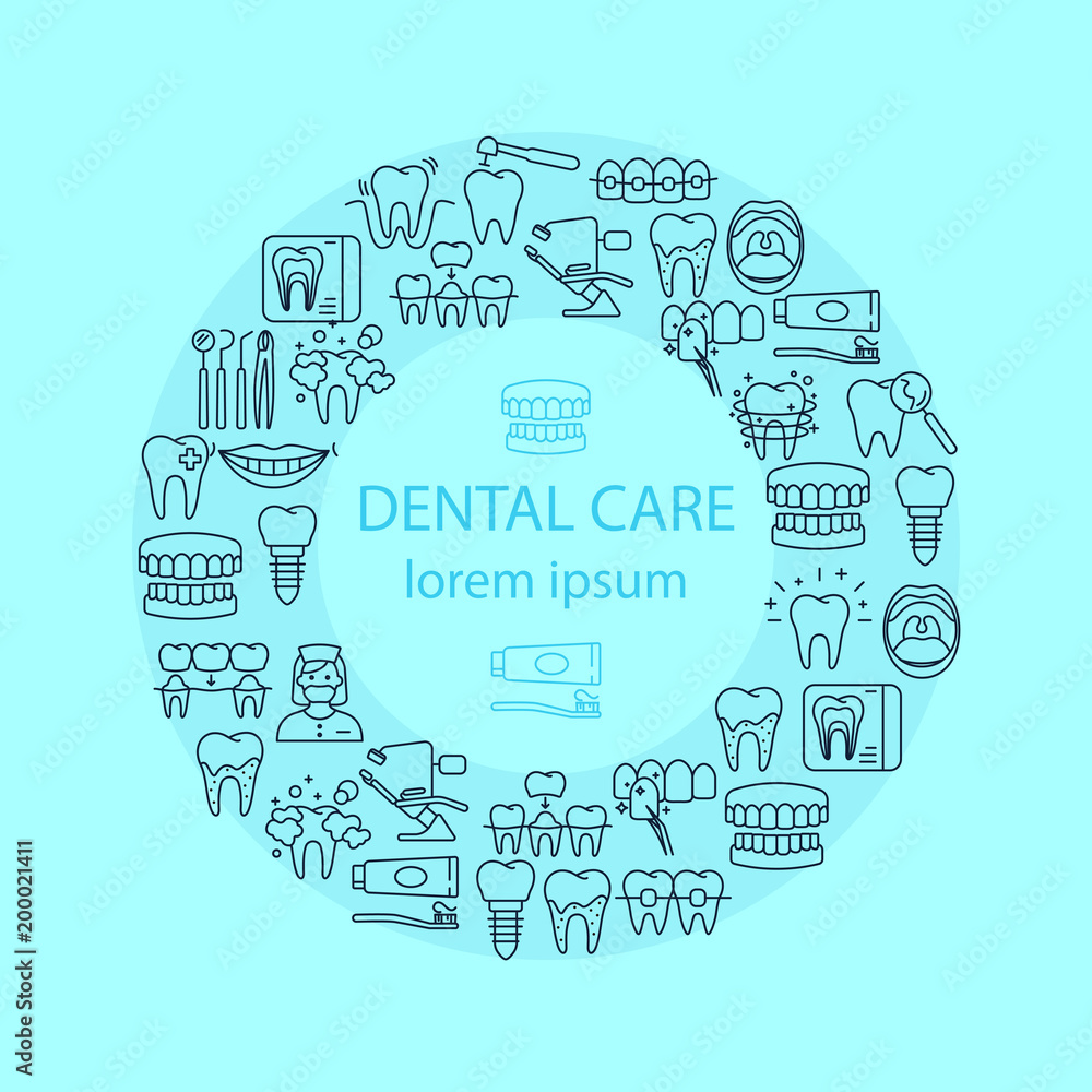 Dental care banner
