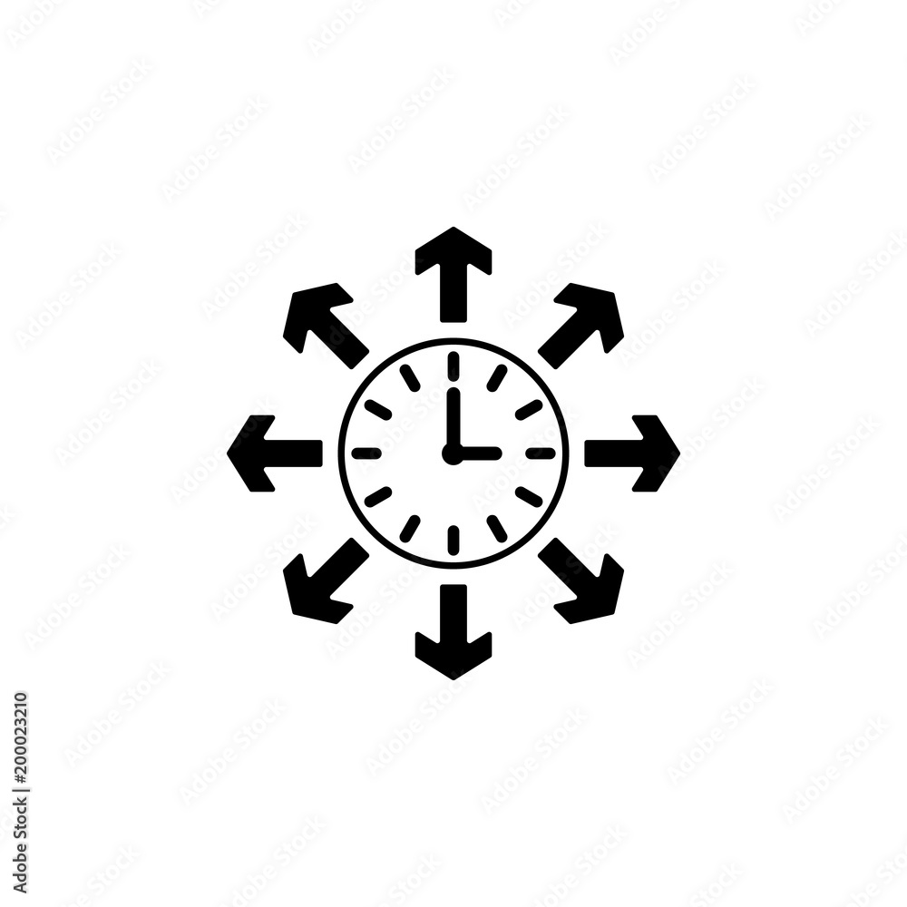 directions from hours icon. Element of time managment illustration. Premium quality graphic design icon. Signs and symbols collection icon for websites, web design, mobile app directions from hours icon. Element of time managment illustration. Premium quality graphic design icon. Signs and symbols collection icon for websites, web design, mobile app
