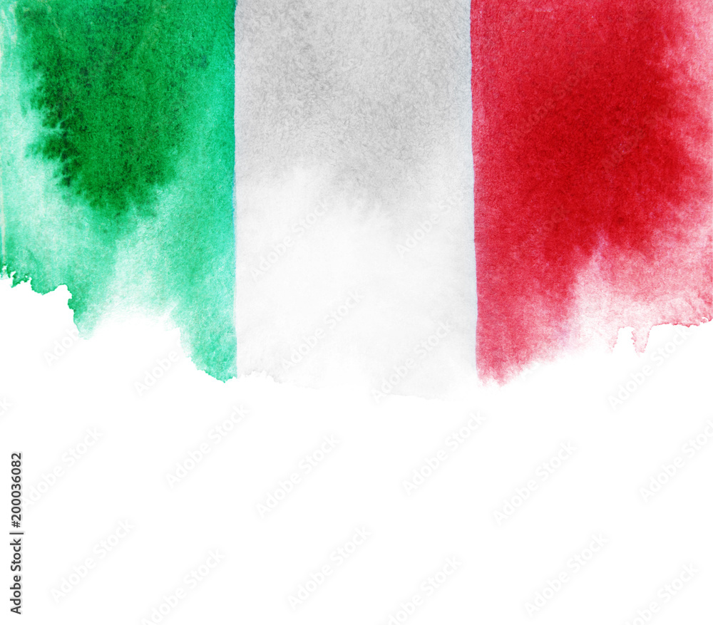 Fototapeta premium Grunge Flag of Italy
