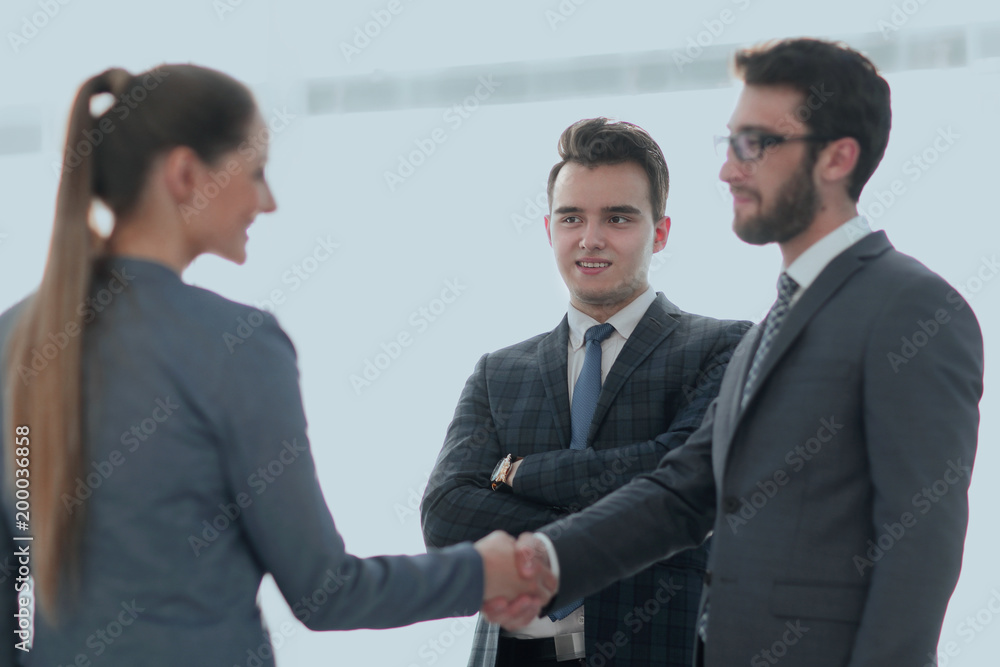 business concept .handshake of business people business concept .handshake of business people