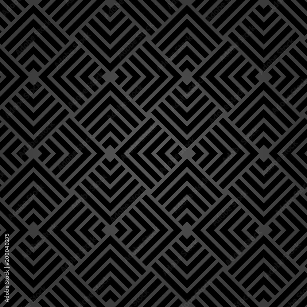 Seamless dark background for your designs. Modern vector ornament. Geometric abstract pattern Seamless dark background for your designs. Modern vector ornament. Geometric abstract pattern
