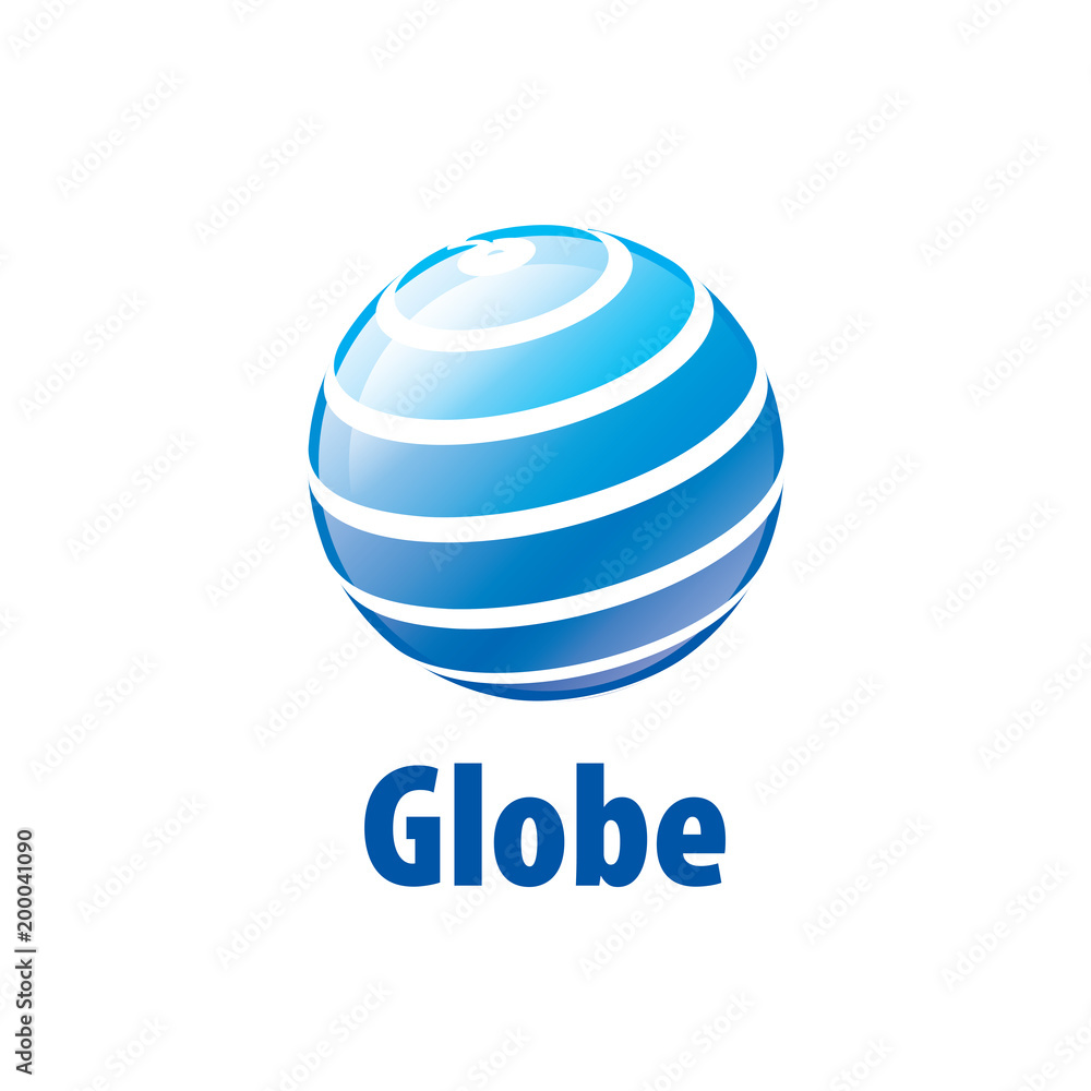 vector logo globe vector logo globe