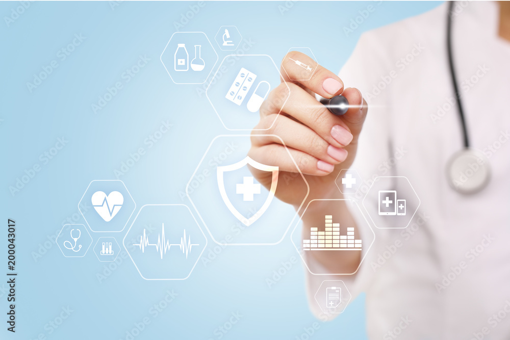 Medical concept. Health protection. Modern technology in medicine. Medical concept. Health protection. Modern technology in medicine.